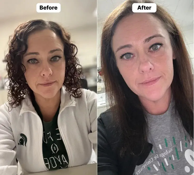 My hair’s finally recovering.